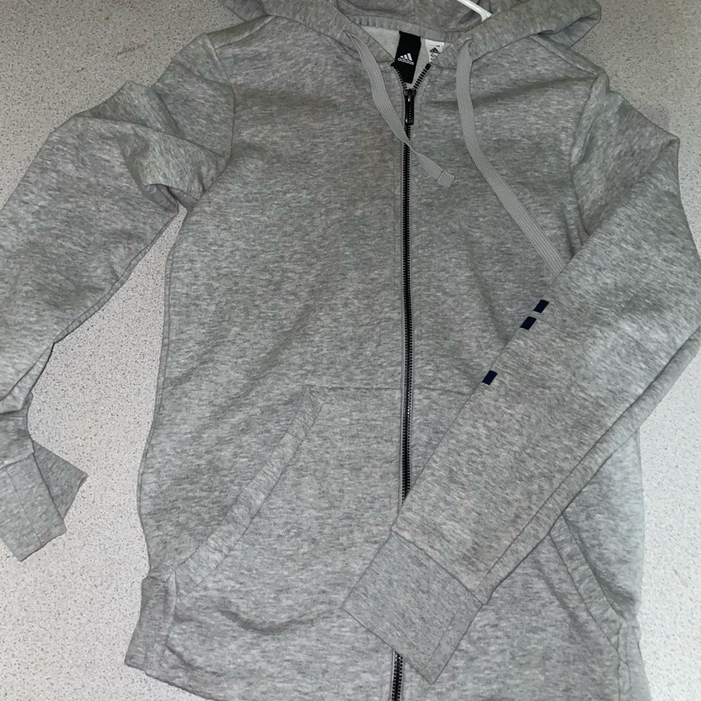 Adidas zip up hoodie